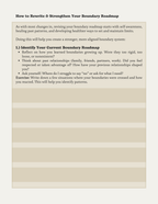 The Boundaries Workbook: Stop People-Pleasing & Reclaim Your Peace