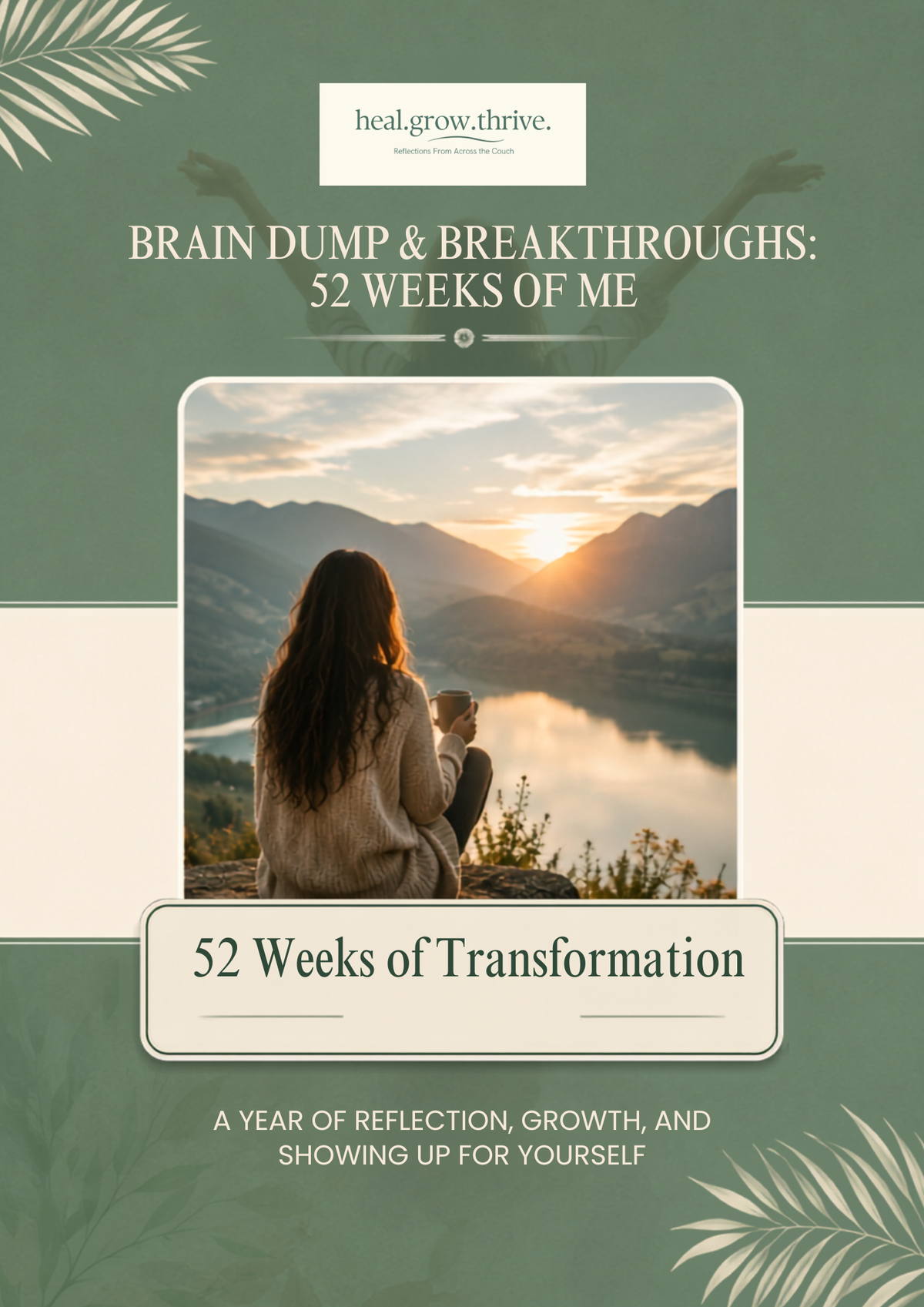 Brain Dump & Breakthroughs: 52-Week Guided Journal