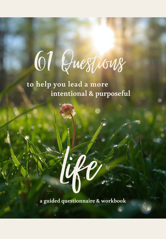 Pause, Reflect, Realign:  61 Questions for a More Intentional Life