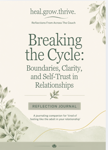 Breaking the Cycle Reflection Journal